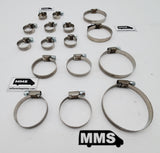 T1N Hose Clamps Set, Coolant System (2001-06 Vans)