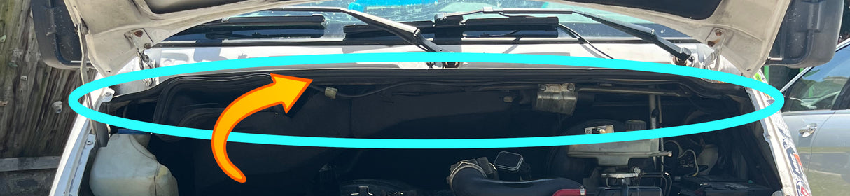 T1N Rubber Hood Cowl Seal (2002-06 Vans) Body & Exterior (T1N) MMS HQ