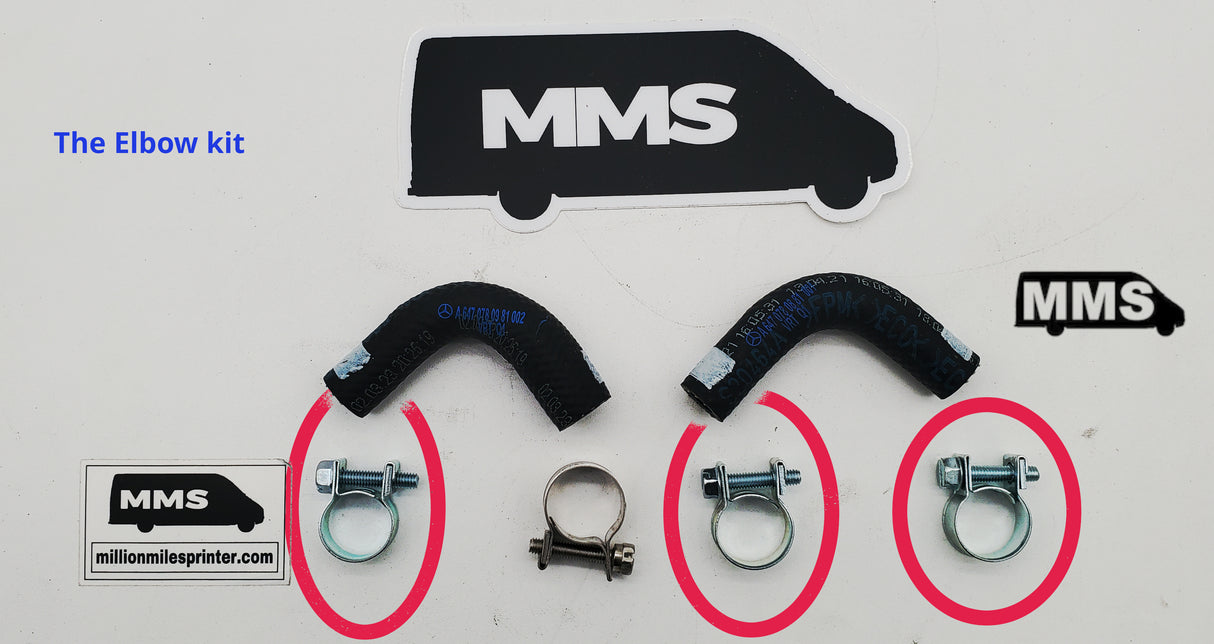 T1N Clamp, Fuel Elbow Hose #1, One (2004-06 Vans)[OM647]