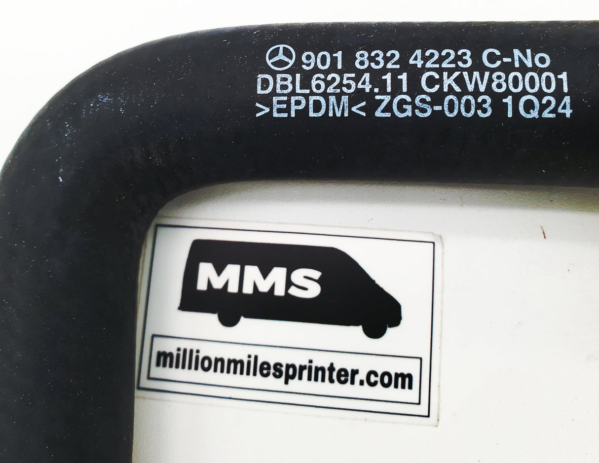 T1N Hose, Heater, Engine to Heater Valve (2001-06 Vans)