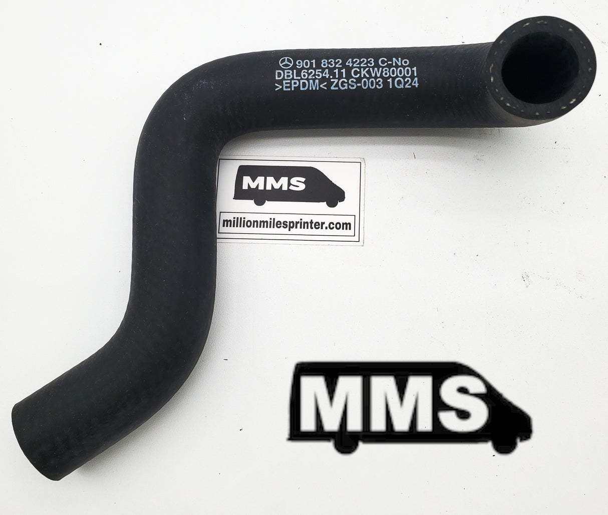 T1N Hose, Heater, Engine to Heater Valve (2001-06 Vans)