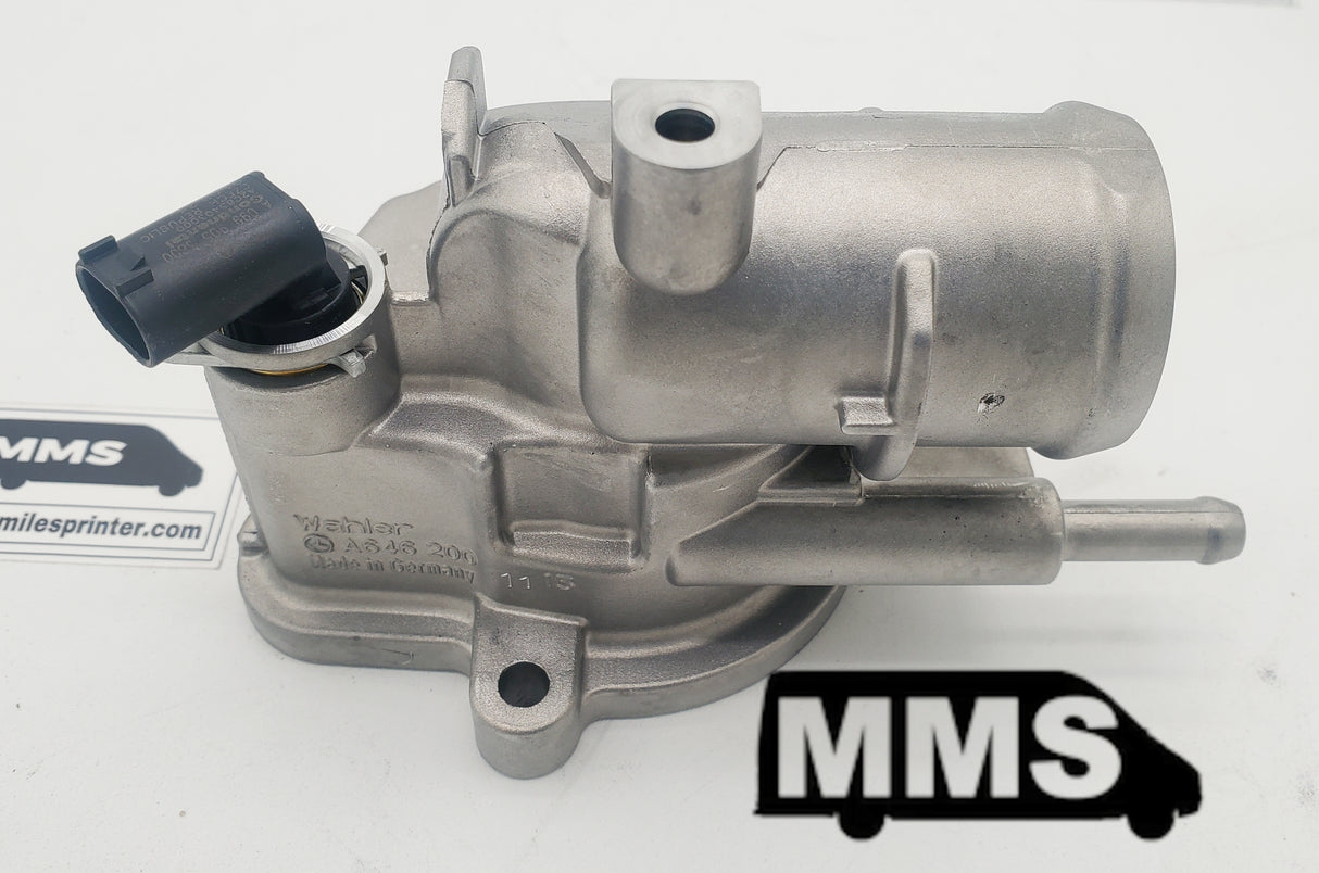 T1N Winter Thermostat, Genuine Mercedes, with Gasket (2001-06 Vans) Cooling System (T1N) MMS HQ