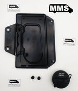 T1N Fuel Door Kit w/ Fuel Cap and Bumpers  (2004-06 Vans)