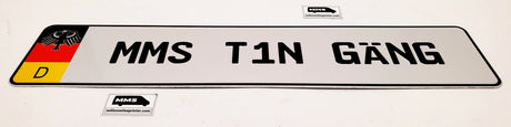 MMS T1N Gang Vanity Plate Body & Exterior (T1N) MMS HQ