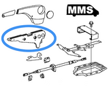 T1N Parking Brake, Internal Metal Lever Mechanism, MB (2002-06 Vans) Brake System (T1N) GENUINE