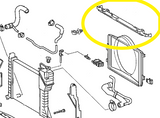 T1N Bracket for Condenser & Radiator Fan, Top of Radiator (2001-06 Vans) Million Mile Sprinter