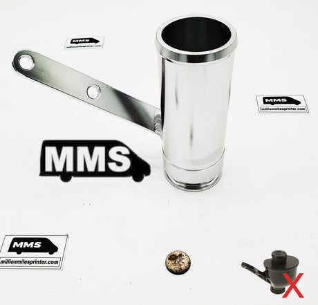 T1N Turbocharger Resonator, Metal (2002-06 Vans)[OM647] Turbo System (T1N) Million Mile Sprinter