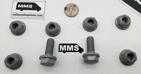 T1N Transmission Crossmember Fastener Kit Million Mile Sprinter