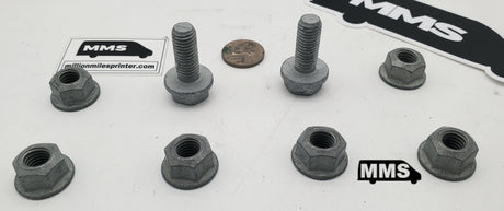 T1N Transmission Crossmember Fastener Kit Million Mile Sprinter